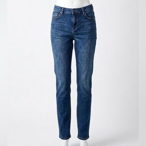 Banana Republic Luxe Skinny Ankle Jeans Indigo Premium Denim Women’s Size 29